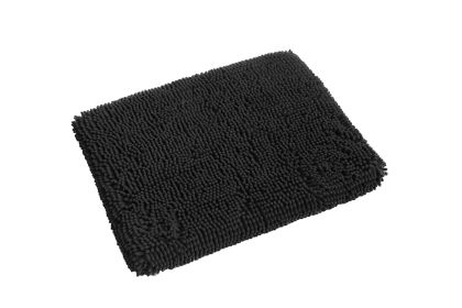 DGS Pet Products Dirty Dog Cushion Pad Small Brown 19" x 24" x 2.5" (Color: Black, size: Extra Large)